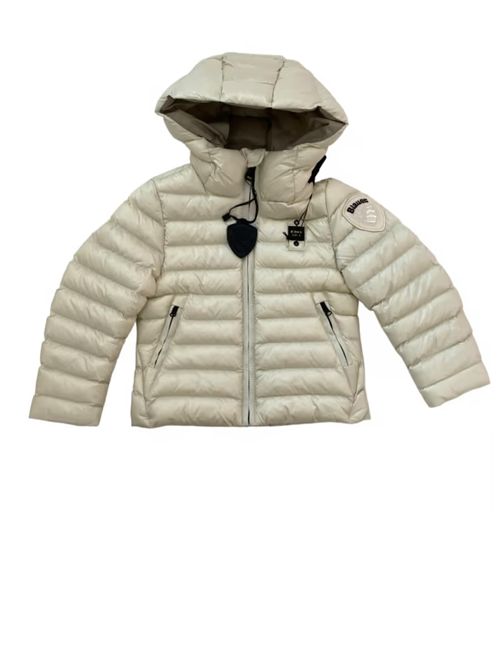 jacket boy ivory BLAUER | 24WBLKC02069/005958/129EI